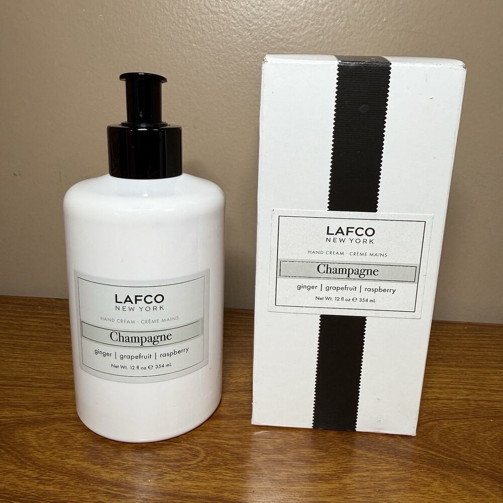 Lafco 12oz New York Champagne Hand Cream